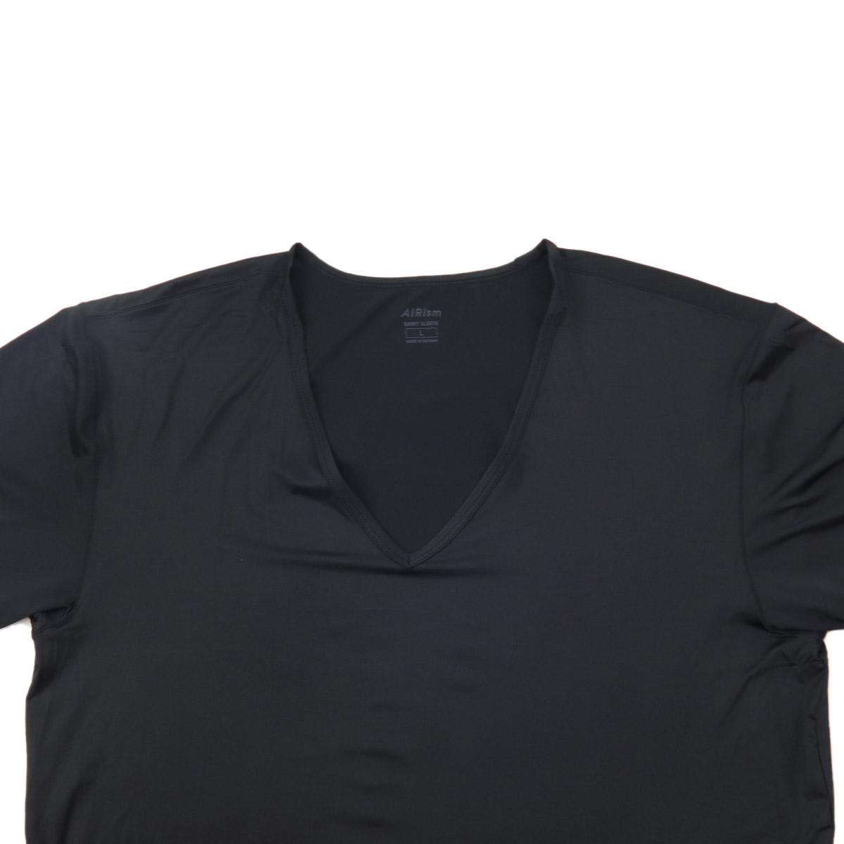 ユニクロ メンズ エアリズム Vネック T 半袖 Tシャツ 男性 ブランド