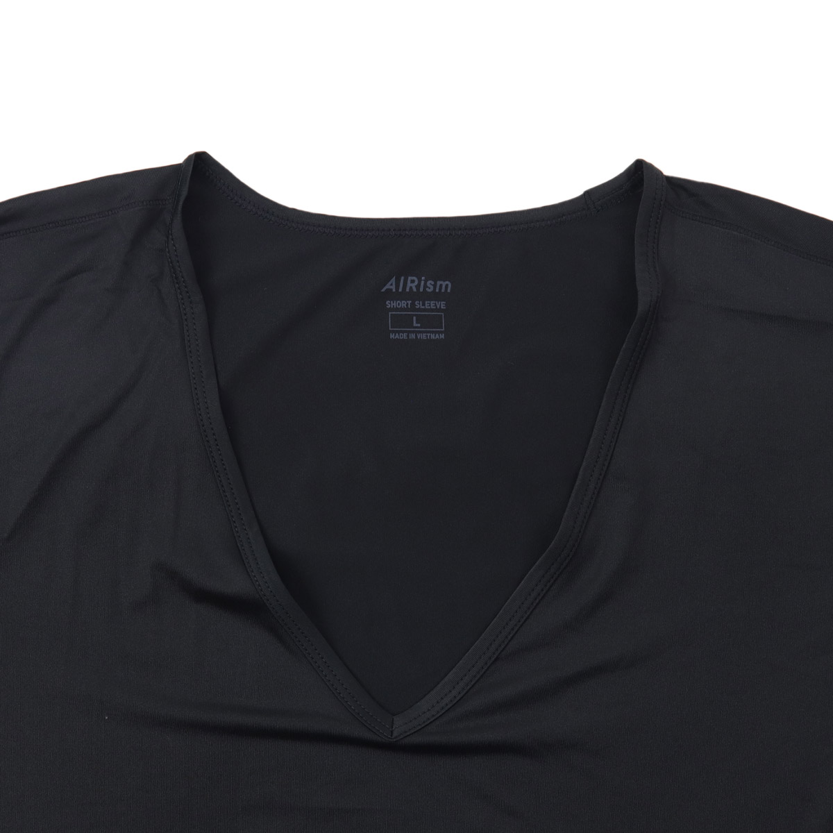 ユニクロ メンズ エアリズム Vネック T 半袖 Tシャツ 男性 ブランド