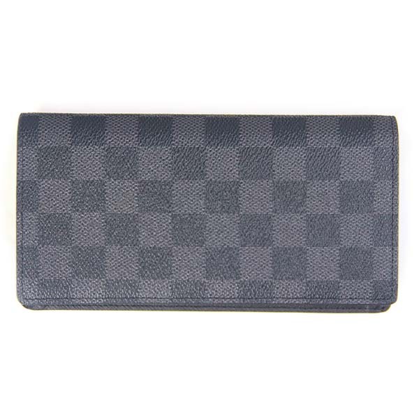 ヴィトン 財布 メンズ 長財布 ルイヴィトン財布 小銭入れあり N62665 ダミエグラフィット ブラザ 刻印 名入れ louis vuitton ギフト プレゼントの画像