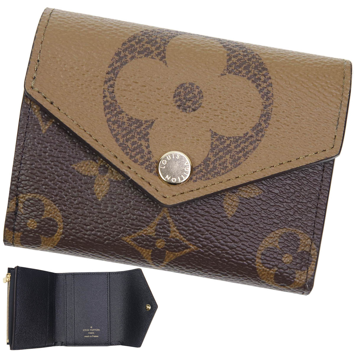 美品 ルイヴィトン　ポルトフォイユ・ゾエ・モノ・ジャイアント・リバース LOUIS VUITTON（ルイ・ヴィトン） 【超美品】ルイヴィトン モノグラム