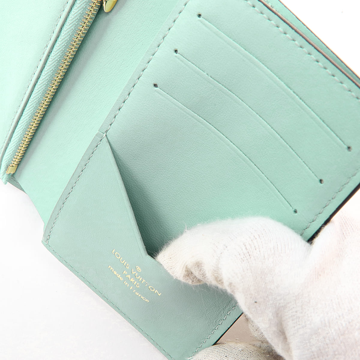 ルイヴィトン 財布 レディース LOUIS VUITTON 二つ折り財布 カプシーヌ