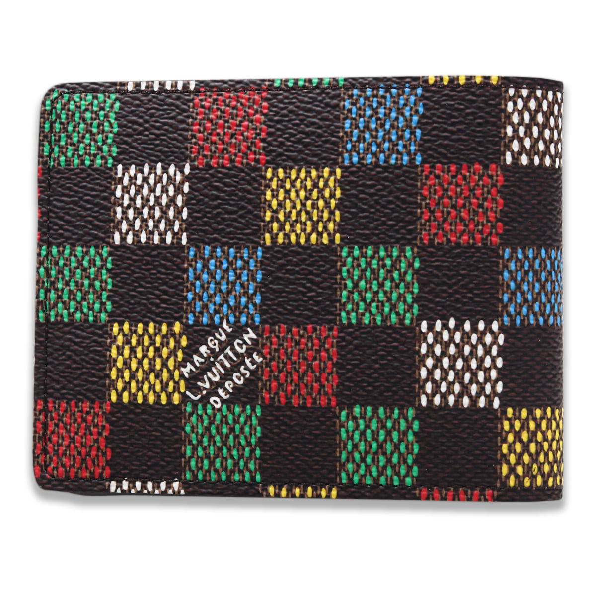 ルイヴィトン 財布 LOUIS VUITTON 二つ折り財布 メンズ 小銭入れ無し