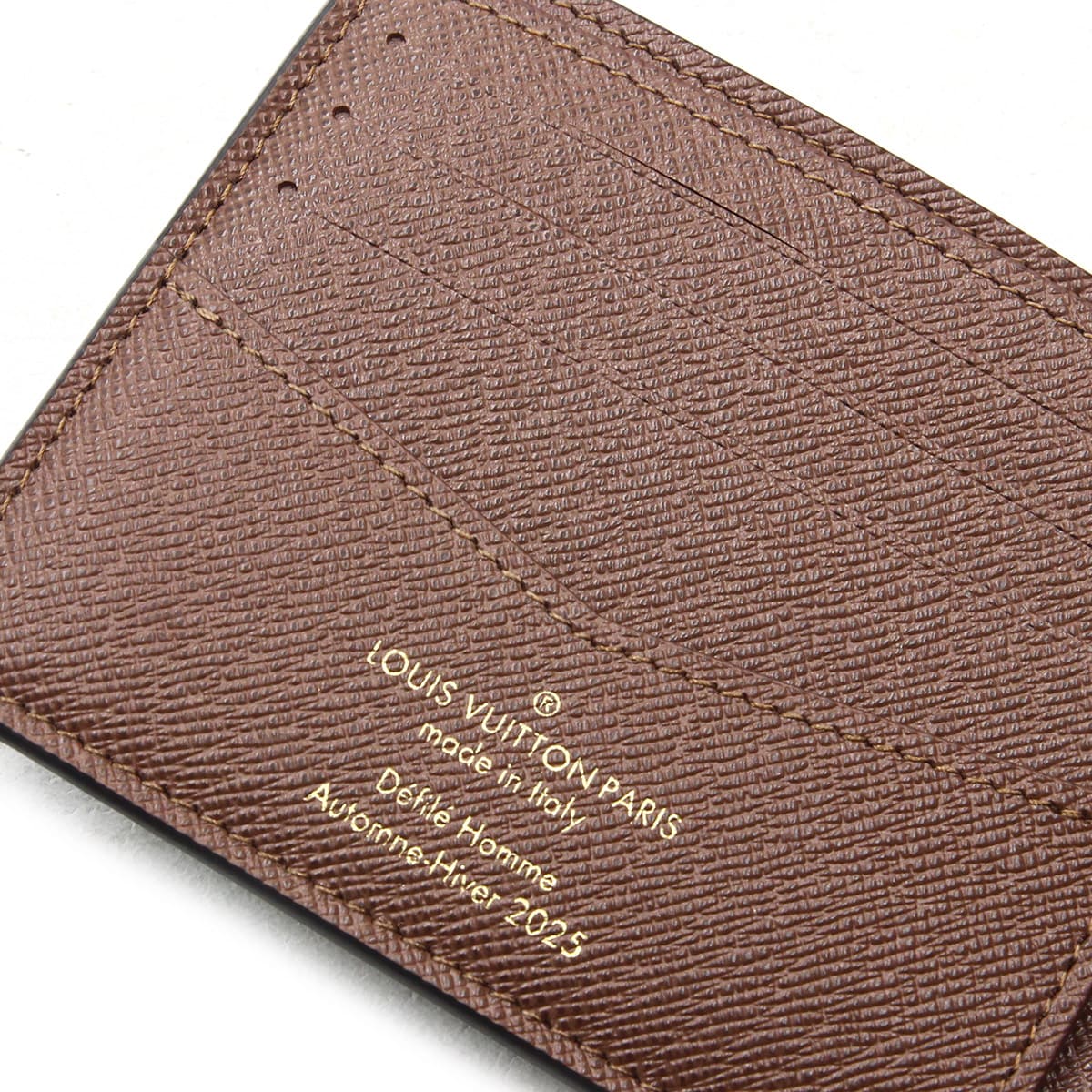 ルイヴィトン 財布 LOUIS VUITTON 二つ折り財布 メンズ 小銭入れ無し