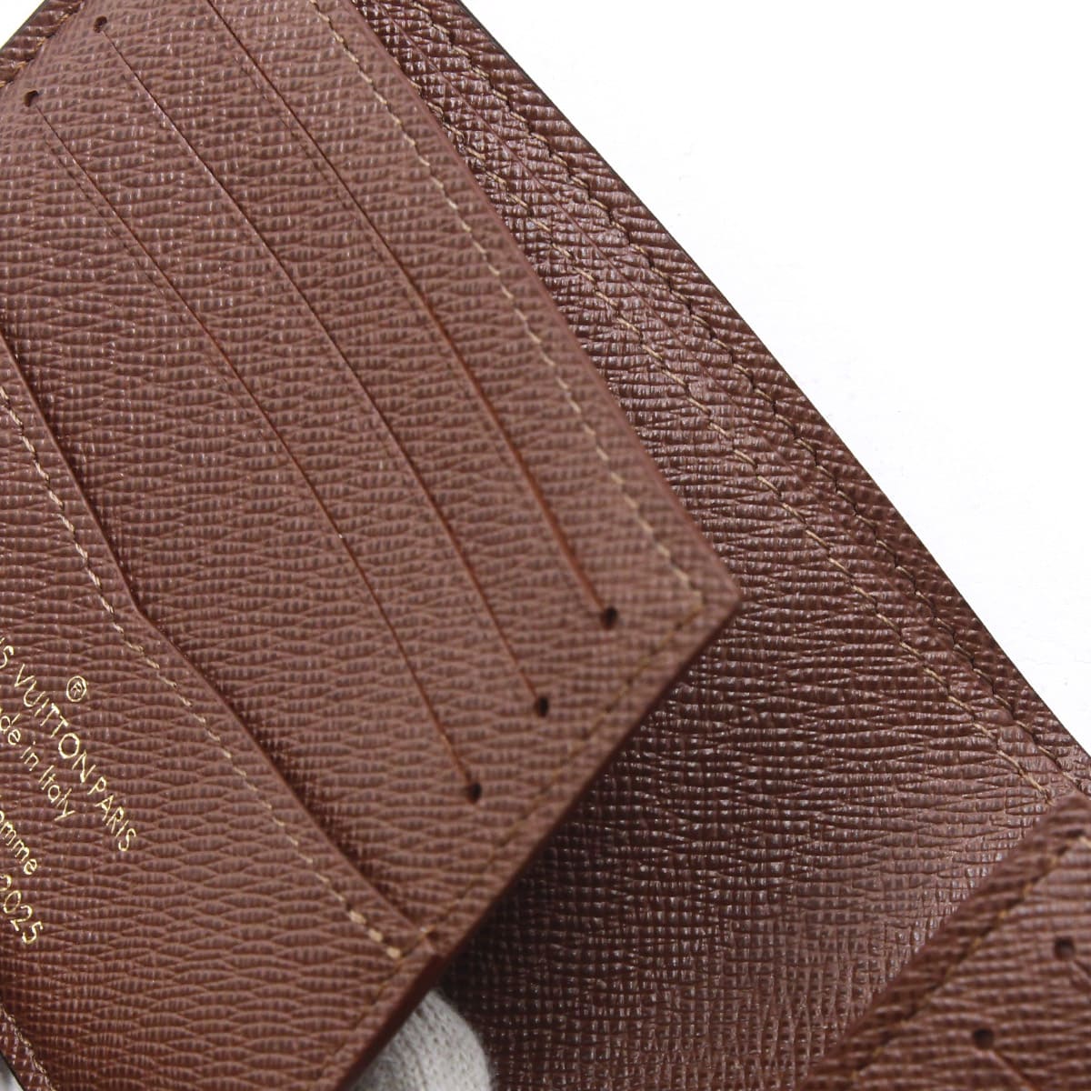 ルイヴィトン 財布 LOUIS VUITTON 二つ折り財布 メンズ 小銭入れ無し
