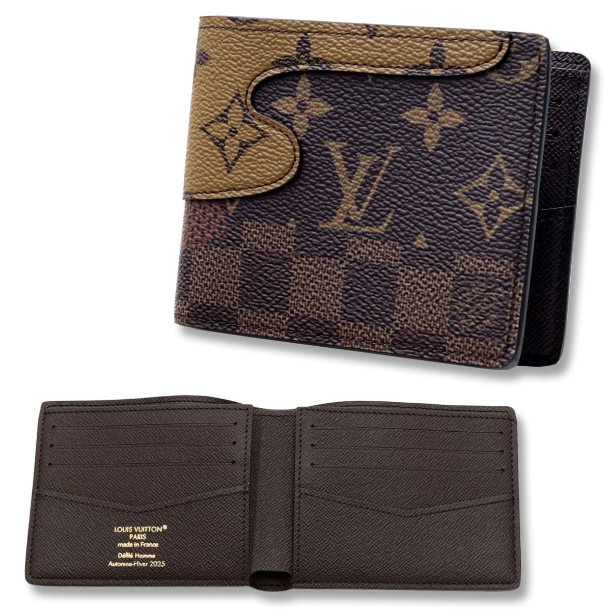 ルイヴィトン 財布 LOUIS VUITTON メンズ 二つ折り財布