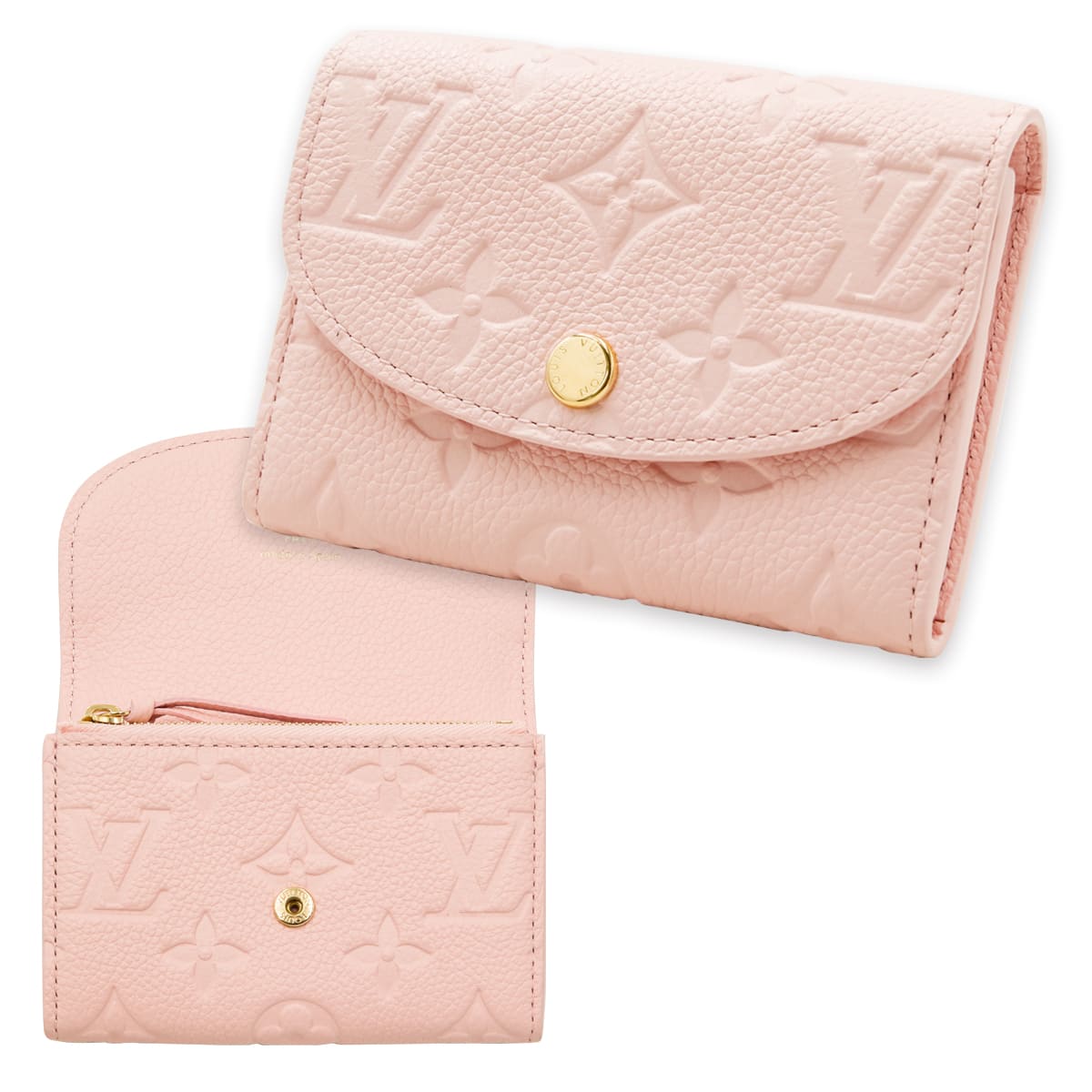 Louis Vuitton ポルトモネ ロザリ 新作【すぐ届く】ルイヴィトン ポルトモネ・ロザリ＊ミニ財布＊ (Louis