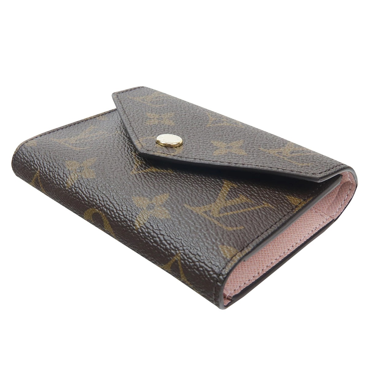 ルイヴィトン【最高級美品】モノグラムヴィクトリーヌ三つ折り財布コンパクト LOUIS VUITTON ルイヴィトン 三つ折り財布 モノグラム