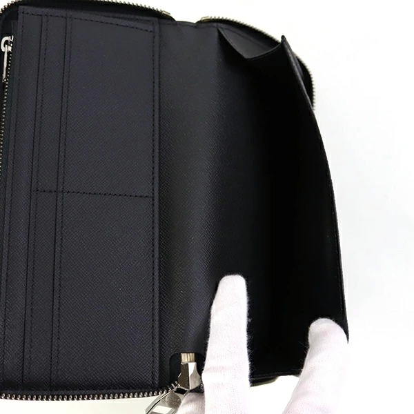 ルイヴィトン財布 長財布 ラウンドファスナー ジッピー・ウォレット ヴェルティカル 正規品 モノグラム・エクリプス M62295 louis vuitton 新品の画像