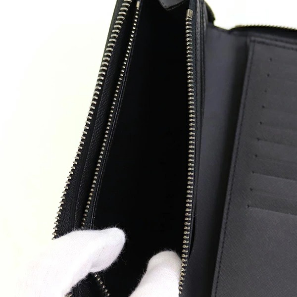 ルイヴィトン財布 長財布 ラウンドファスナー ジッピー・ウォレット ヴェルティカル 正規品 モノグラム・エクリプス M62295 louis vuitton 新品の画像