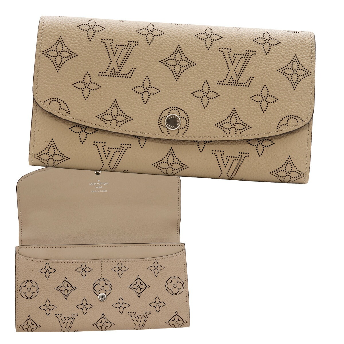 ルイヴィトン　二つ折り　財布　ポルトフォイユイリス LOUIS VUITTON ルイヴィトン財布 レディース 折財布