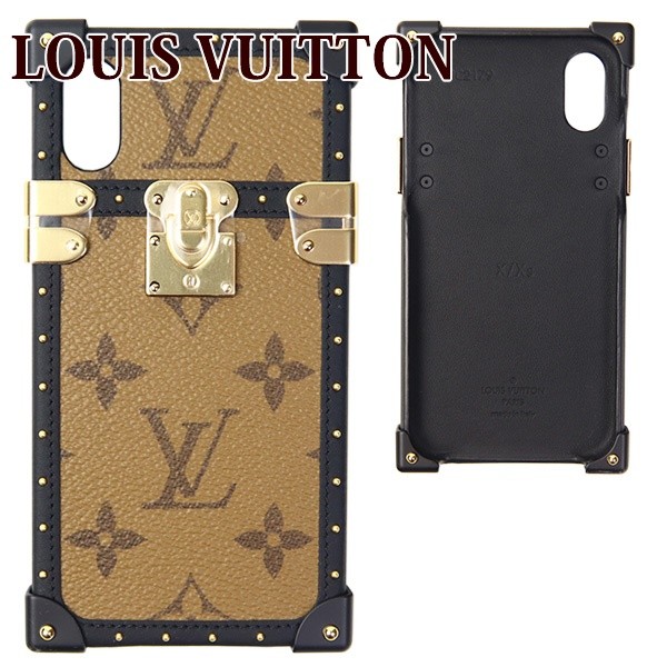 ルイヴィトン LOUIS VUITTON iPhoneケース スマホケース アイ・トランク IPHONE X & XS モノグラム・リバース  M62619 プレゼント ブランド