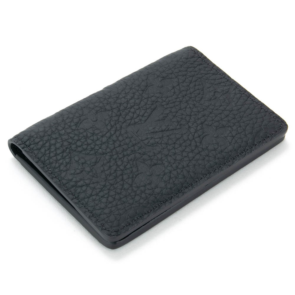 LOUIS VUITTON 名刺入れ(黒) ◇LOUIS VUITTON◇ カードケース 名刺入れ モノグラム 黒 (Louis