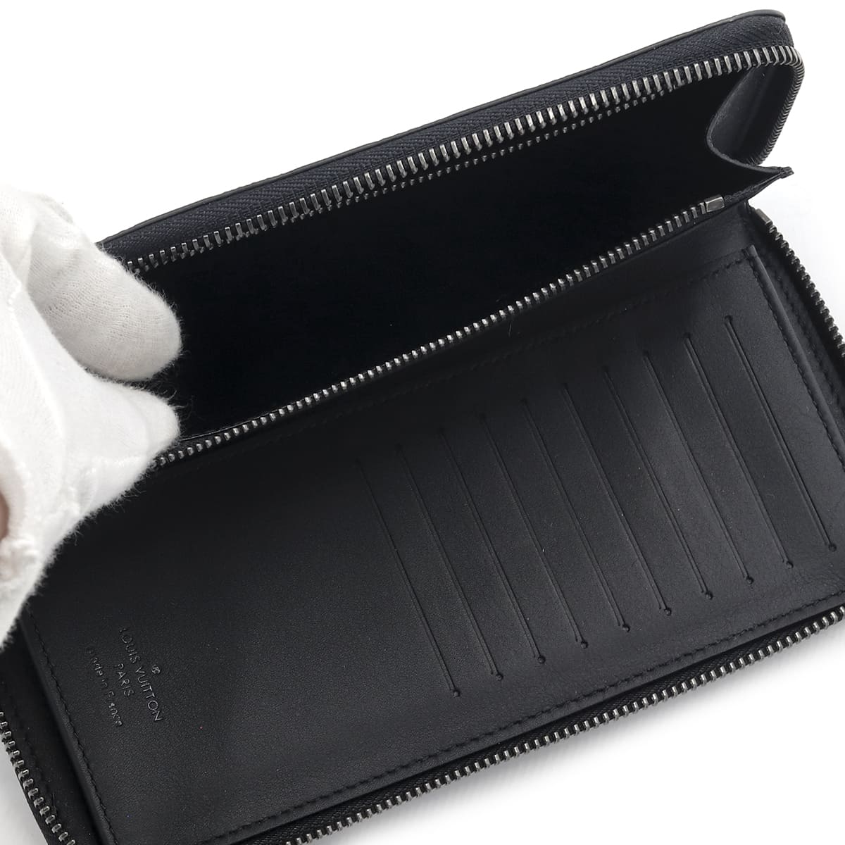 ルイヴィトン✨ダミエ アンフィニ ジッピーウォレット ヴェルティカル P55 ルイヴィトン ダミエ アンフィニ ジッピーウォレット ヴェルティカル