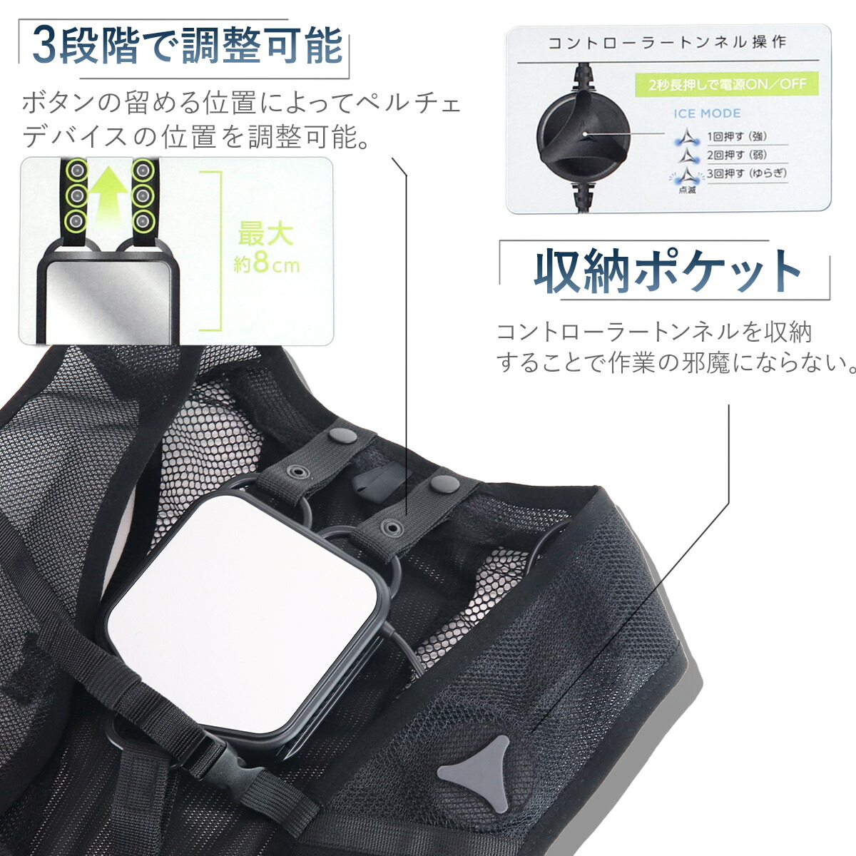 WindCore ICE×COLD ペルチェベスト1回使用美品中古ワークマン WindCore ICE×COLD ペルチェベスト1回使用美品中古ワークマン