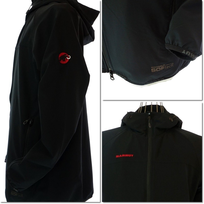 MAMMUT マムート 1010-25440 SOFtech GRANITE hooded Jacket