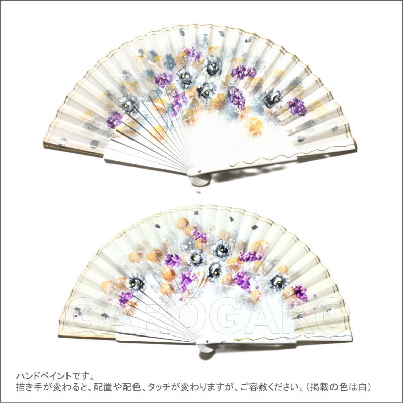 27cm花柄のペイントアバニコ(27.0cm・片面張り) [小さい][フラメンコ用