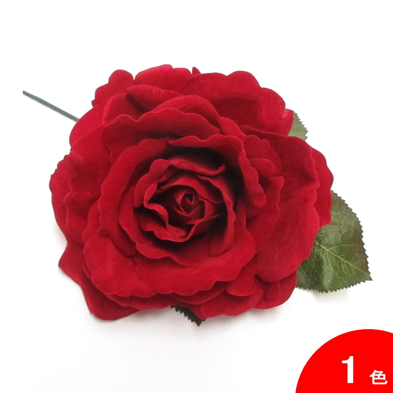 バラ　薔薇　フラメンコ　シージョ留め　レッド　ブローチ　発表会　赤　紫　シルバー ブローチ(シージョ留め) Virgen Rocio(ヴィルヘン ロシオ) [フラメンコ