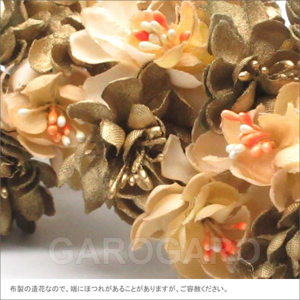 小花のティアラ Cinthia(シンシア) [フラメンコ用] [花束風]｜garogaro｜05