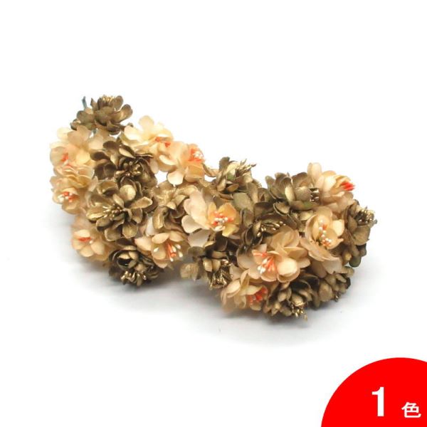 小花のティアラ Cinthia(シンシア) [フラメンコ用] [花束風]｜garogaro