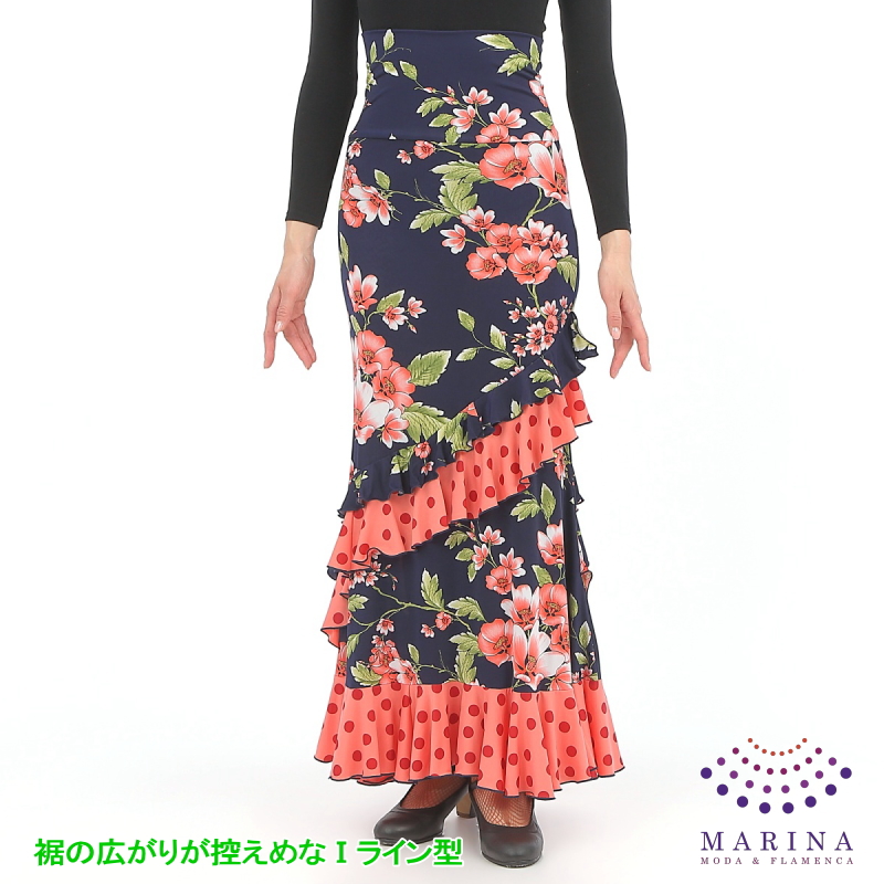 �X�J�[�g Capricho(�J�v���`��) ���f��:A5-2 �ԕ��@�w�l�p �T�C�Y:XS(XP)�@��×�T�[�����F�̃t����[�t�������R�p]