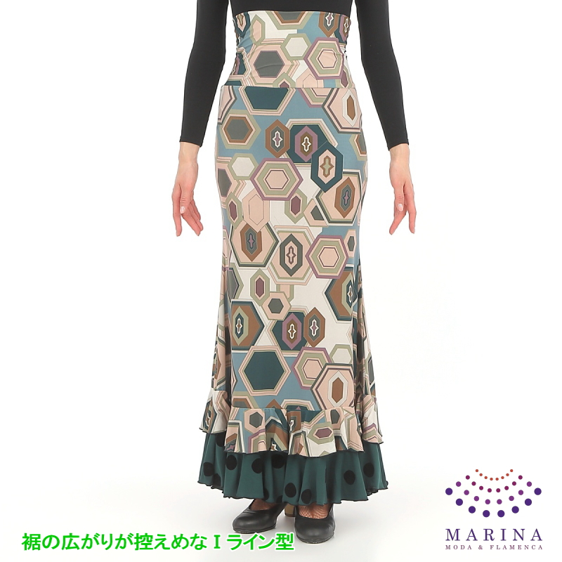 �X�J�[�g Capricho(�J�v���`��) ���f��:A5-5 ���p�`���@�w�l�p �T�C�Y:XS(XP)�@�O���[��×�x�[�W���n[�t�������R�p]