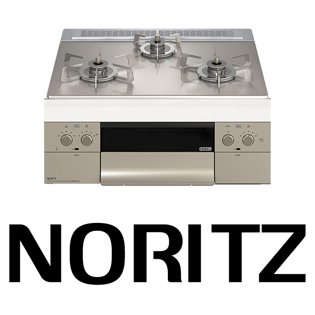 ノーリツ都市ガスコンロ　NLG2260Q2LGL ノーリツ（NORITZ） 【N2C25KS】 ビルトインコンロ 2口コンロ ホーロー