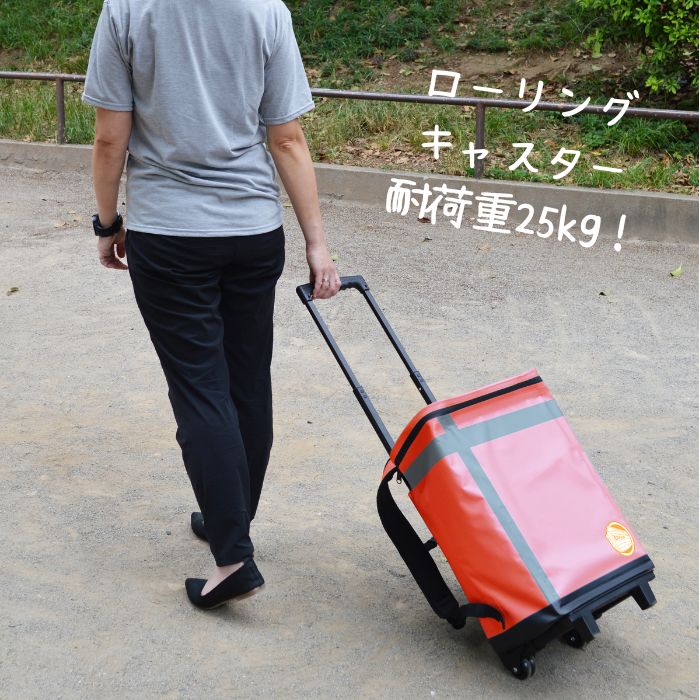 メテックス EXCXWT-S/G-S 防災バッグTANAKA 単品 キャスター付き 1人用Sサイズ カラー2色(シルバーグレー/オレンジ) 防災士ブラザーズモデル | メテックス | 08
