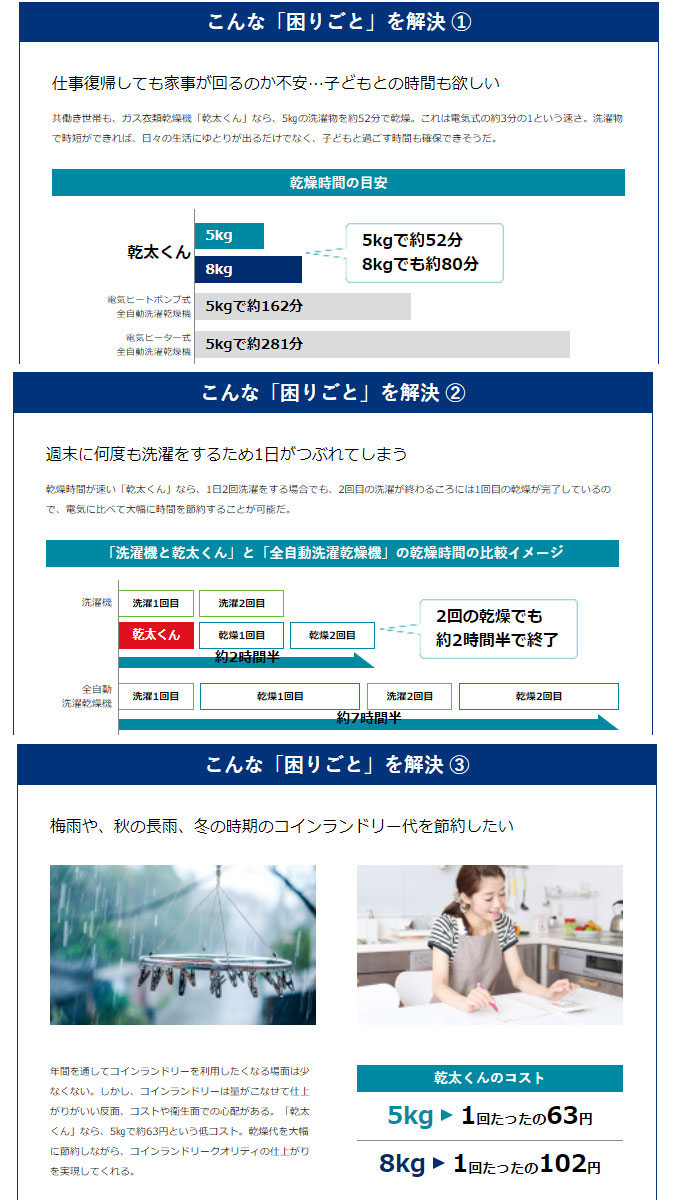衣類乾燥機 リンナイ RDT-80 8kg ガス衣類乾燥機 乾太くん :rdt-80:ガス器具ヒルズWEB - 通販 - Yahoo!ショッピング