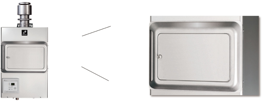 PG-H1601E-1H パーパス PURPOSE ガス給湯器 16号 排気フード対応形