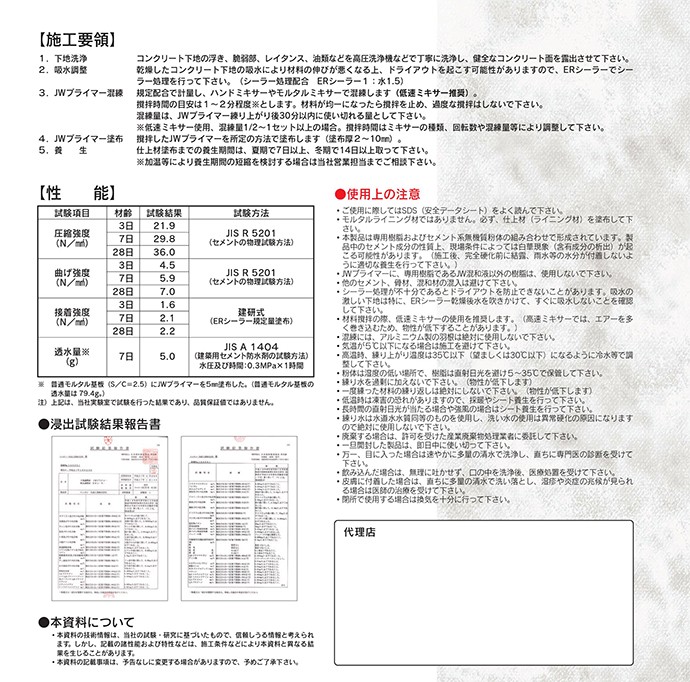 JWプライマー　20.8kgセット