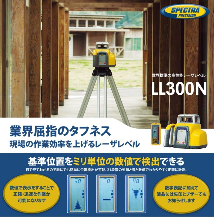 レーザーレベルLL300Nメイン