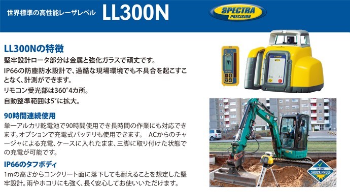レーザーレベルLL300Nメイン