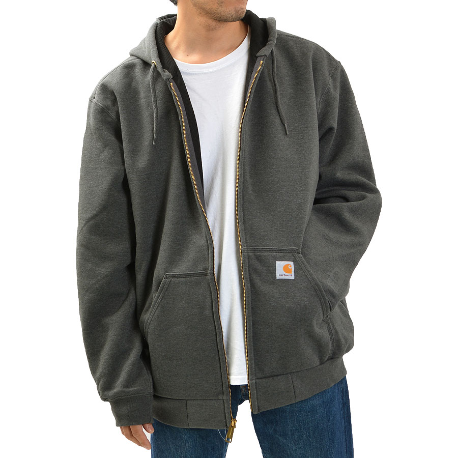 Carhartt カーハート パーカー ジャケット メンズ ジップパーカー 100632 裏 サーマル スウェット ジップフーディー