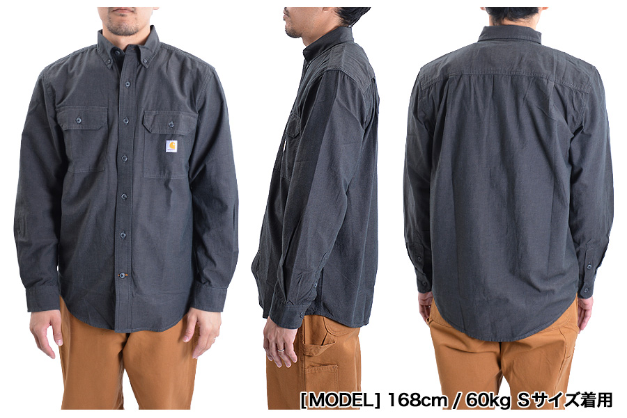 カーハート Carhartt 長袖シャツ メンズ ボタンダウン ワークシャツ 秋冬 シャンブレー 104368 USAモデル :  vf-ch-104368 : BELL - 通販 - Yahoo!ショッピング