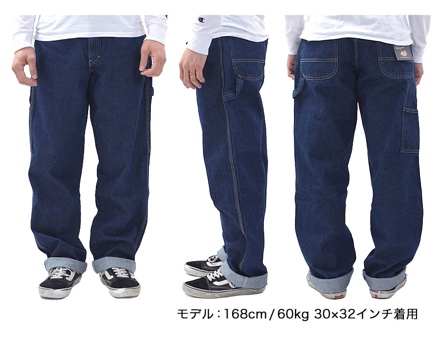 Dickies ダブルニー デニムペインターパンツ 表記(30x32) | NEW