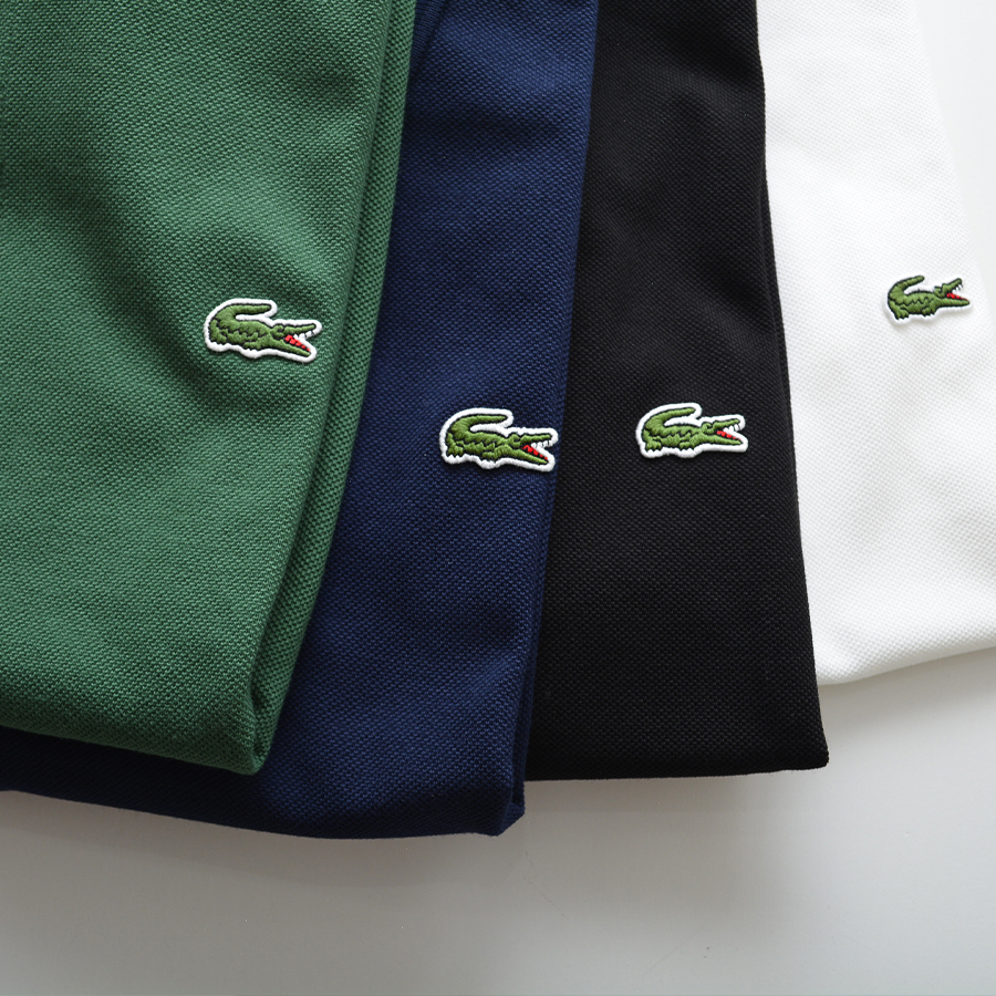 LACOSTE ラコステ メンズ ポロシャツ 半袖 鹿の子 ワンポイント