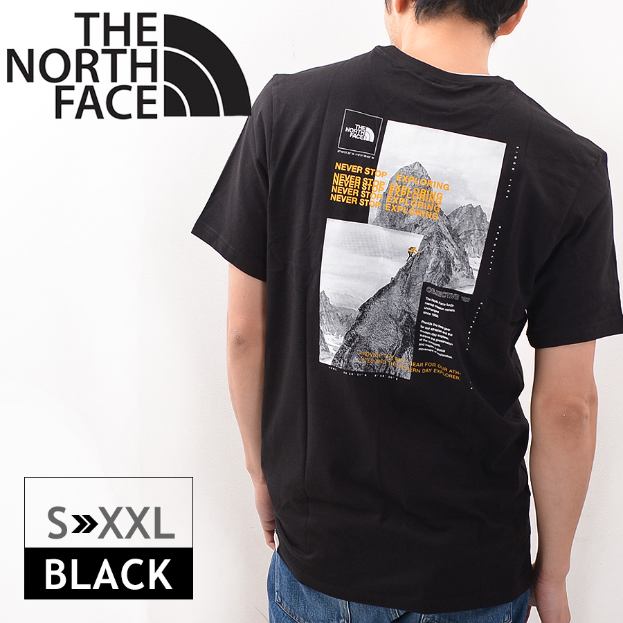 ノースフェイス Tシャツ メンズ 半袖Tシャツ THE NORTH FACE NF0A7ZDX ロゴ バックプリント ハーフドーム MEN'S SS COLLAGE TEE｜gb-int｜02
