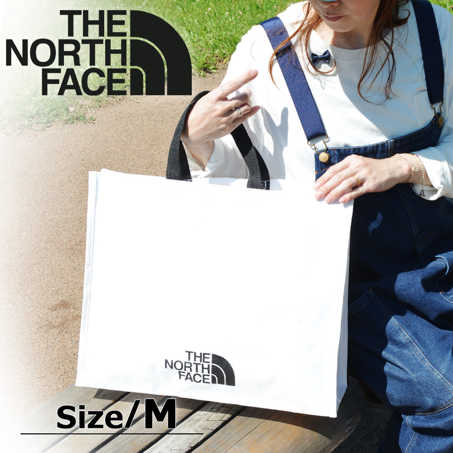 ノースフェイス トートバッグ ショルダーバッグ エコバッグ ショッパーバッグ THE NORTH FACE メンズ レディース ポリプロピレンシート ビニール ナイロン | THE NORTH FACE | 02
