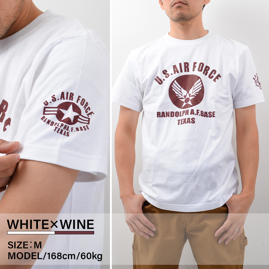 アメリカ軍【 USA製】80´s空軍AIRBORNEエアボーンミリタリーTシャツ
