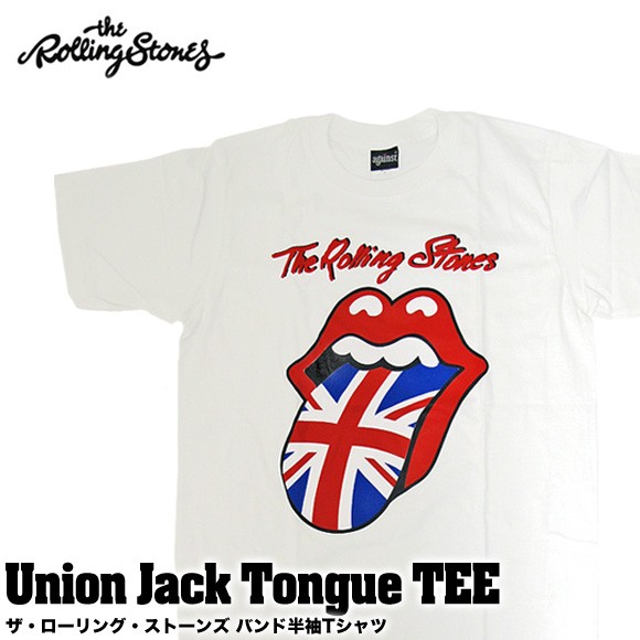 The Rolling Stones ザ・ローリング・ストーンズ BA-0009-WH Union Jack Tongue TEE  ユニオンジャックタン バンド半袖Tシャツ【メール便配送】 : vf-ba-0009-wh : BELL - 通販 - Yahoo!ショッピング