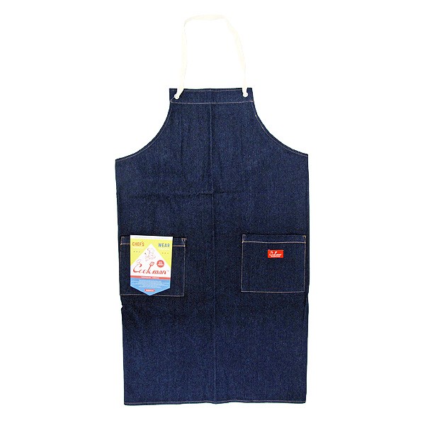 Cookman クックマン コックマン エプロン ショップエプロン LONG APRON ロングエプ...