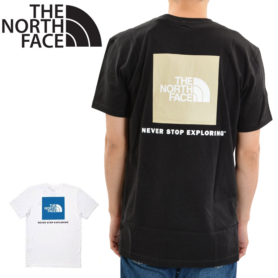 ノースフェイス Tシャツ メンズ THE NORTH FACE MEN'S S/S BOX NSE TEE ボックスロゴ NSE 半袖Tシャツ 大きいサイズ NF0A4763【メール便配送】｜gb-int