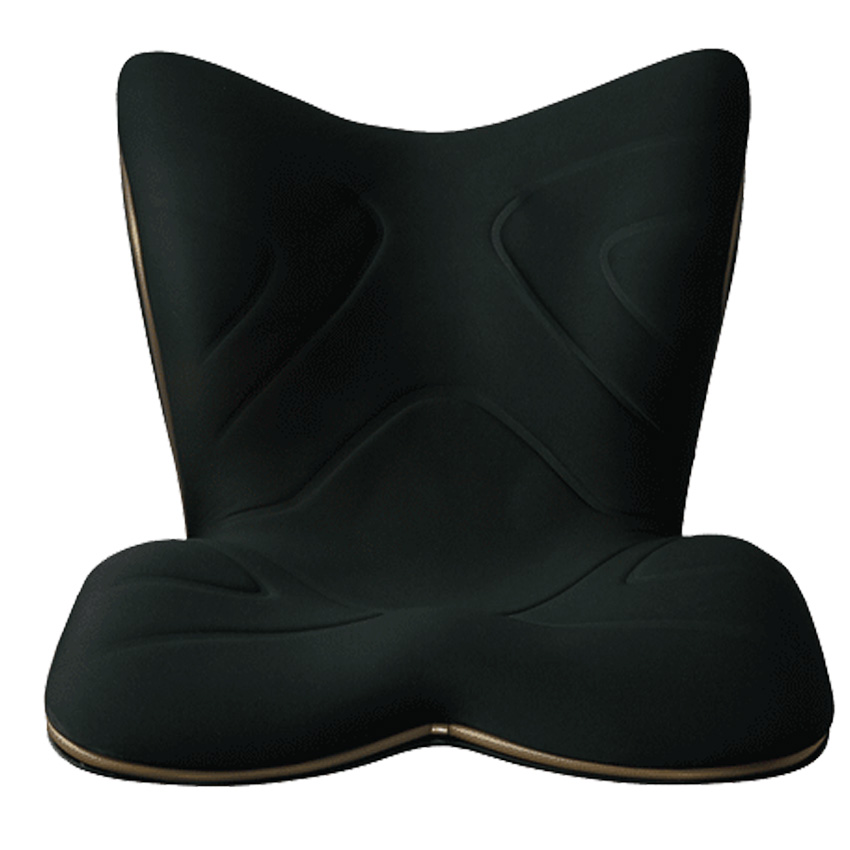 MTG Style PREMIUM ブラック ブラウン 座椅子 姿勢矯正　骨盤  健康 ダイニングチェア 椅子 チェア S字姿勢 コンパクト 猫背 インテリア シンプル｜gbft-interior｜02