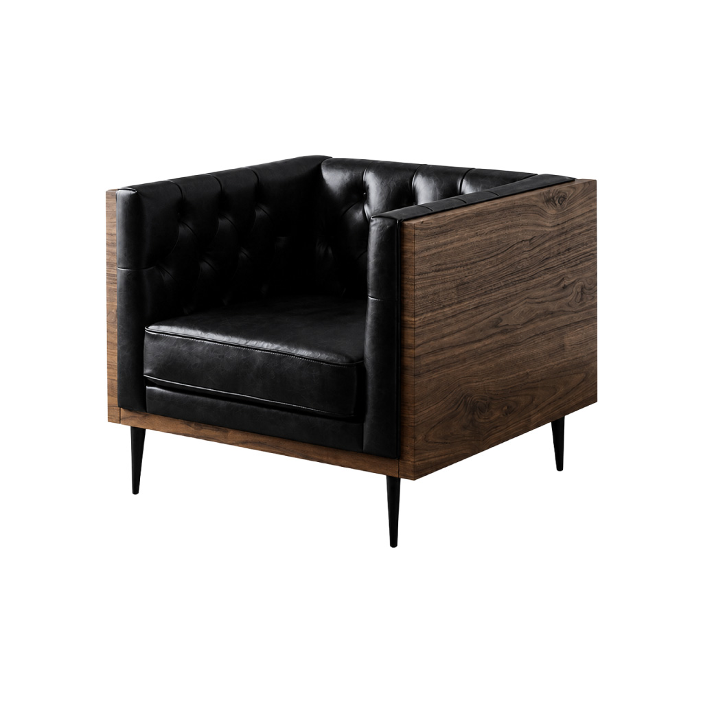 ソファー 幅87cm ソフトレザー sofa アンティーク 応接ソファー