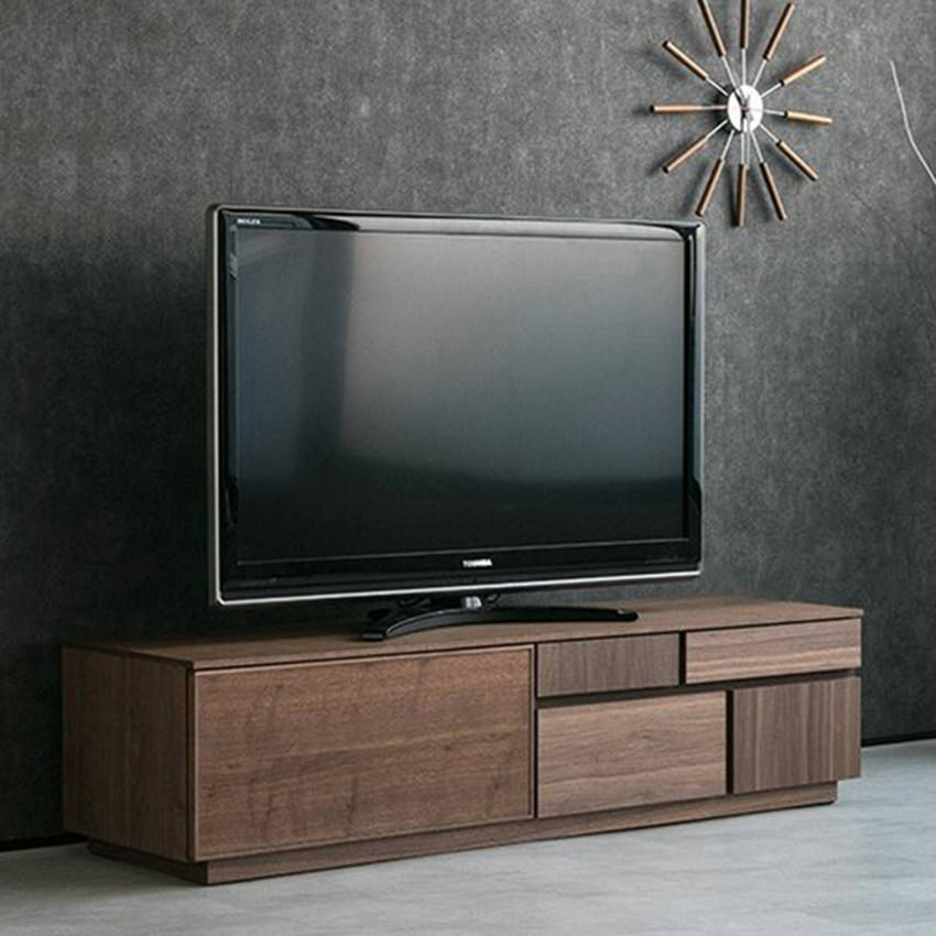 アトリⅡ テレビボード 幅150cm 国産 ウォールナット 【公式通販】