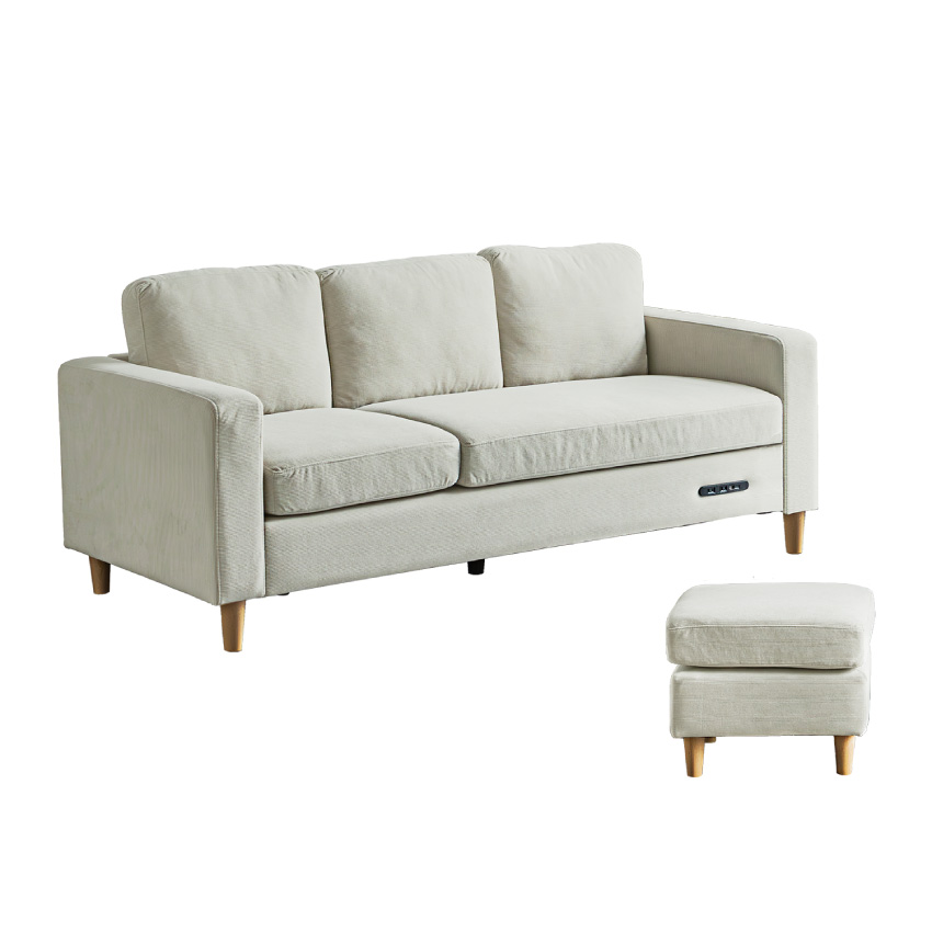 2人掛け・3人掛けソファ bonjour ソファー 2人掛け ローソファー 3人掛け コーデュロイ生地 カウチ