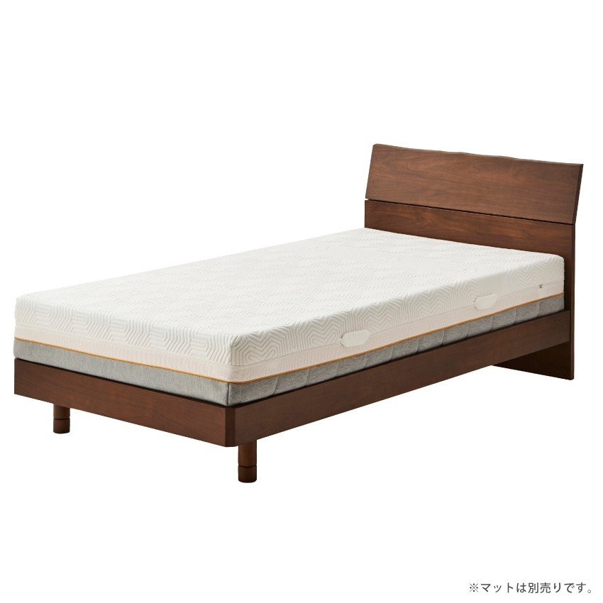 ベッド シングルサイズ おしゃれ ベッドフレーム 天然木 ナラ材 すのこ