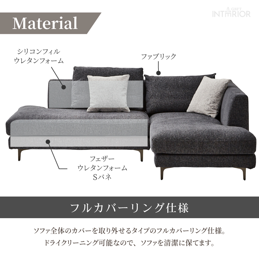 楽天市場】ソファ コーナーソファー カウチソファ 汚れに強い 撥