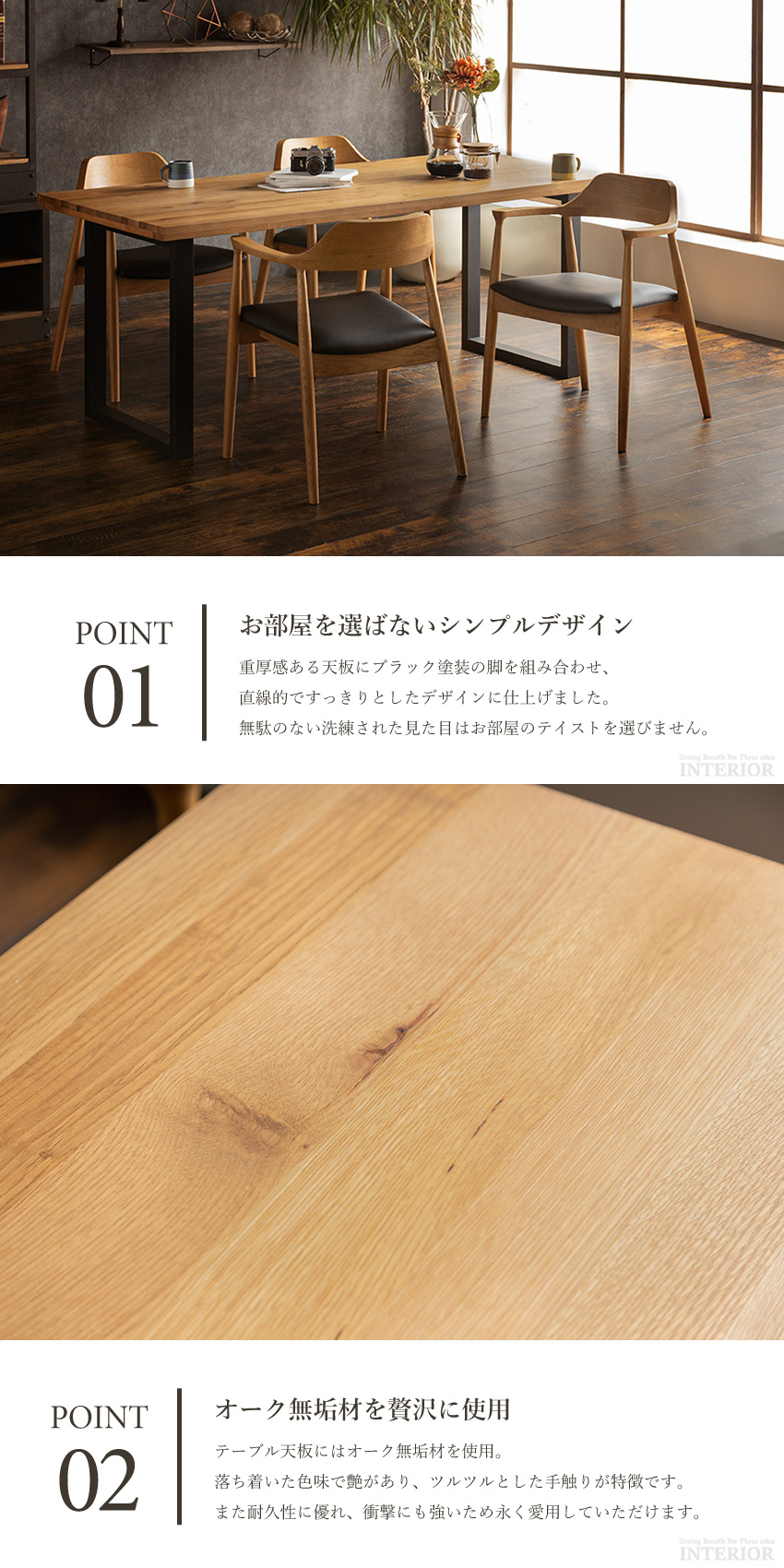 ダイニングテーブル① 匿名配送　送料込（ダイニングテーブルセット） Amazon｜リビングダイニングセット ダイニングテーブル 4点