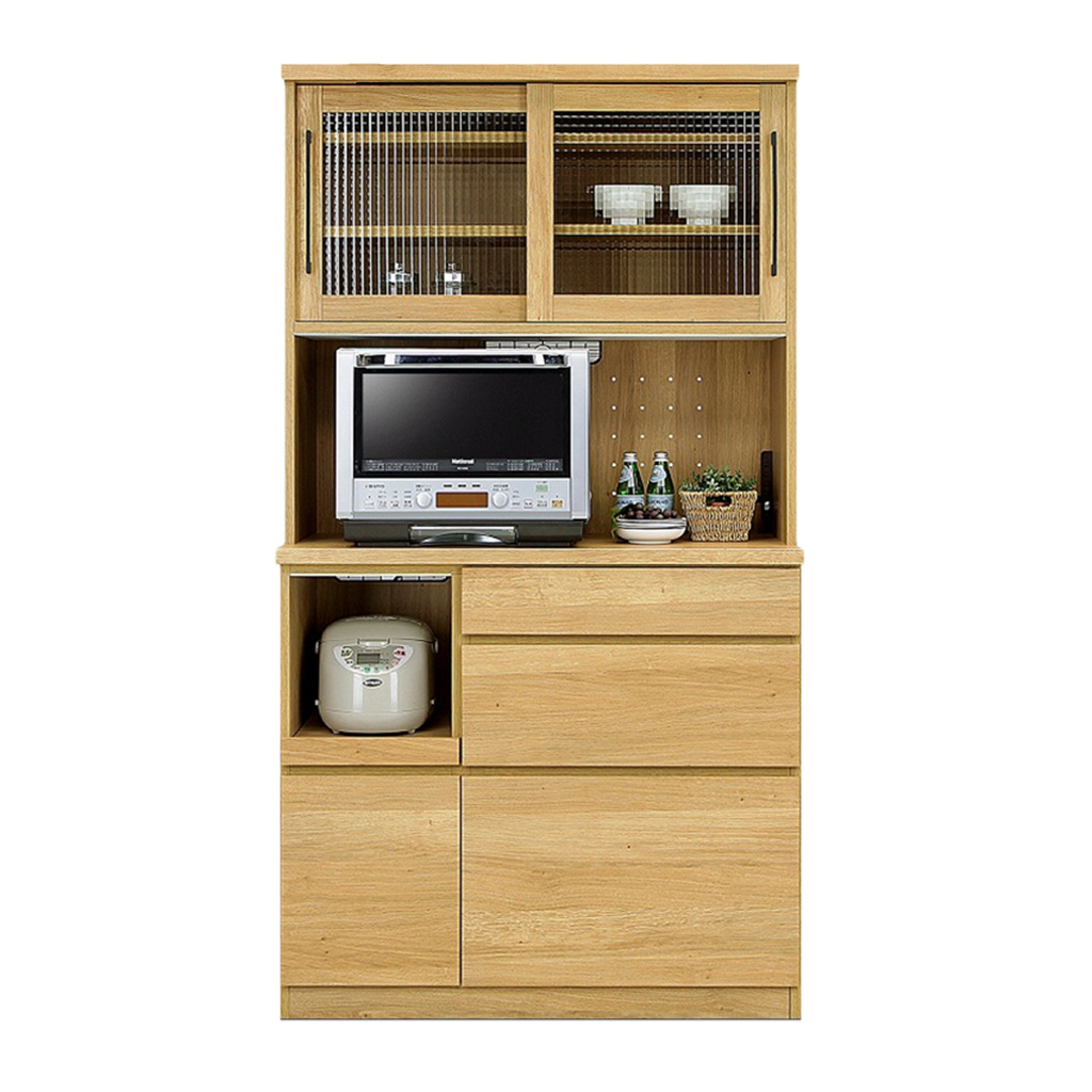 食器棚 キッチンボード おしゃれ 100 収納 国産 日本製 オープンボード